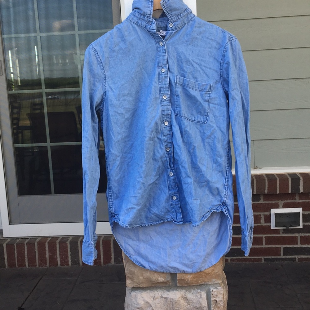 Denim colored cover up